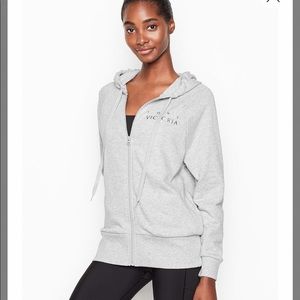 Victoria’s Secret zip up hoodie size Small